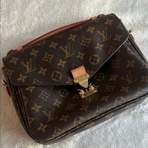 Monogram Brown Crossbody Bag